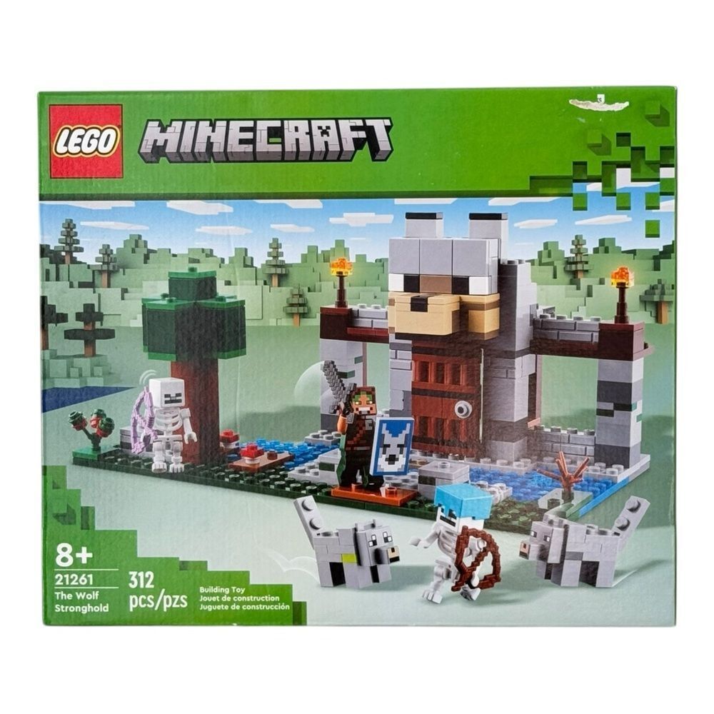 NEW LEGO Minecraft 312 Piece Toy Building Set.